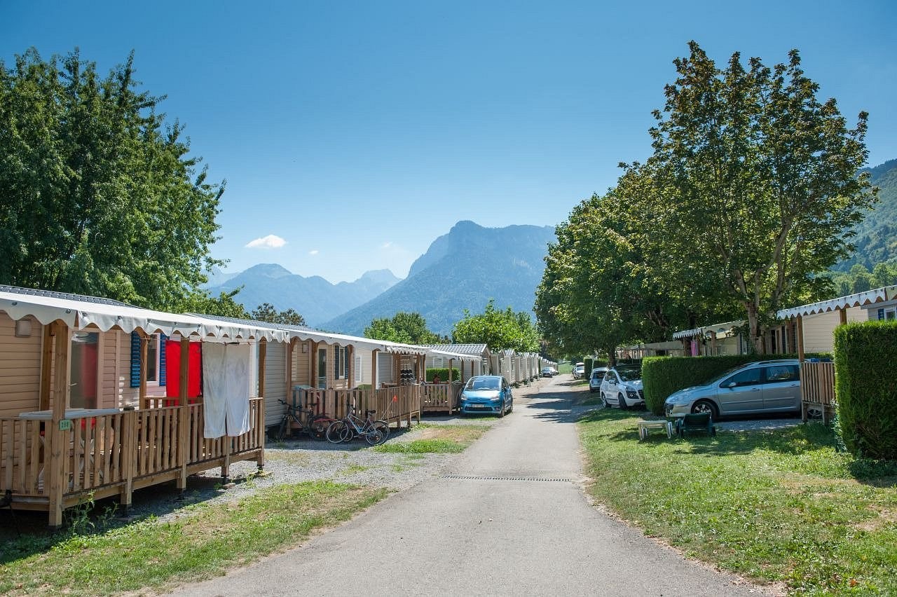 Camping L'Idéal à Annecy, Camping à Lathuile