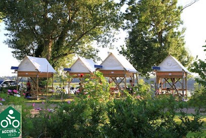 Camping Isle Verte, Camping à Montsoreau