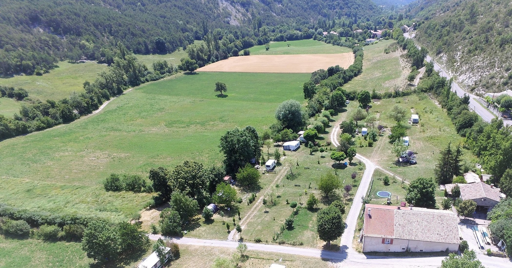 Camping Catoyes, Camping à Sainte-Colombe