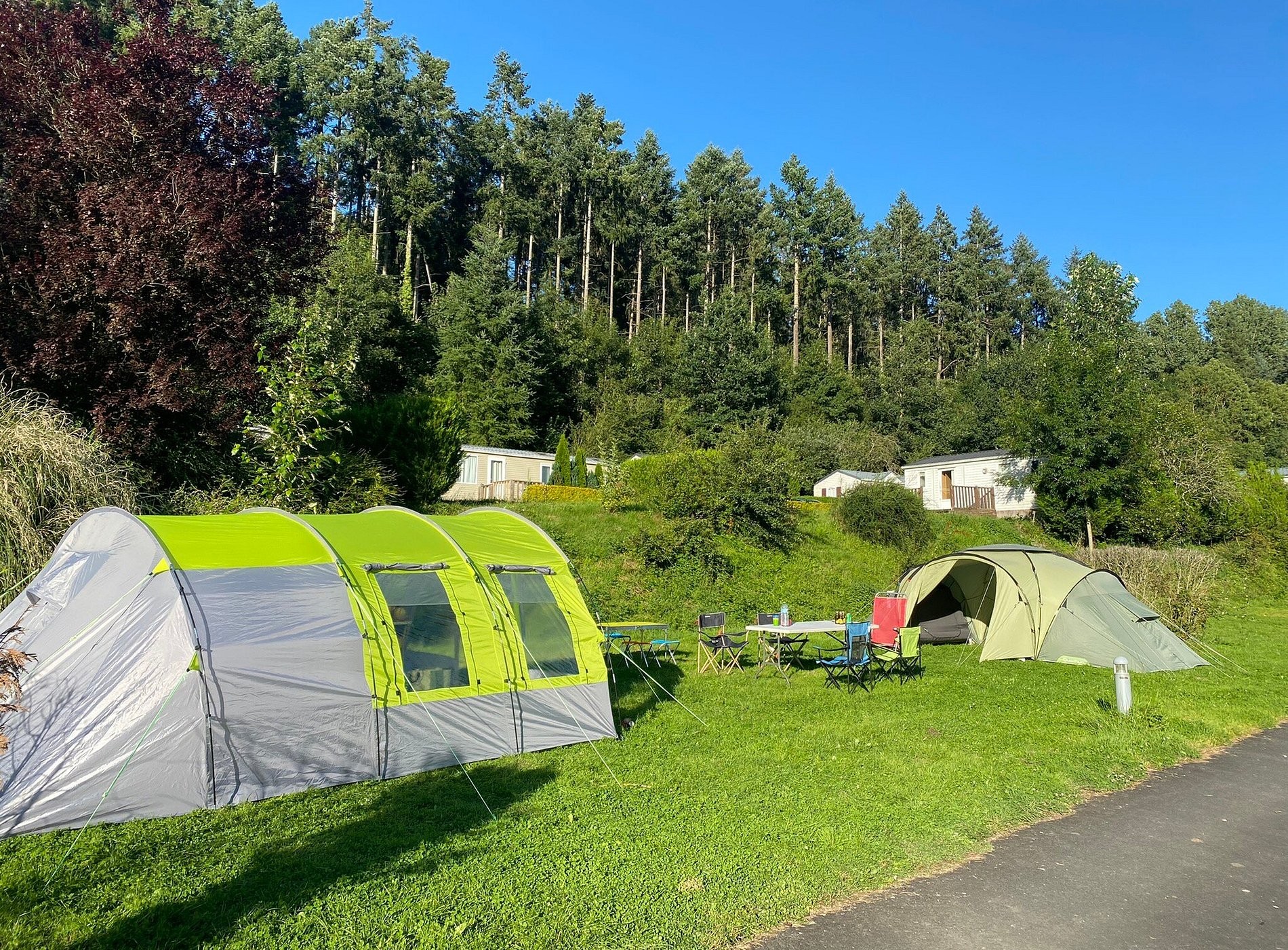 Camping Du Traspy, Camping au Hom