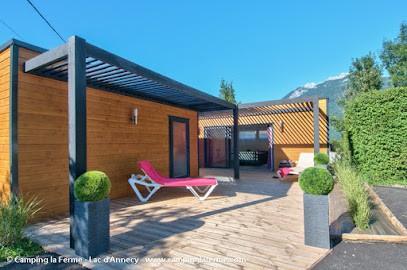 Camping La Ferme, Camping à Lathuile