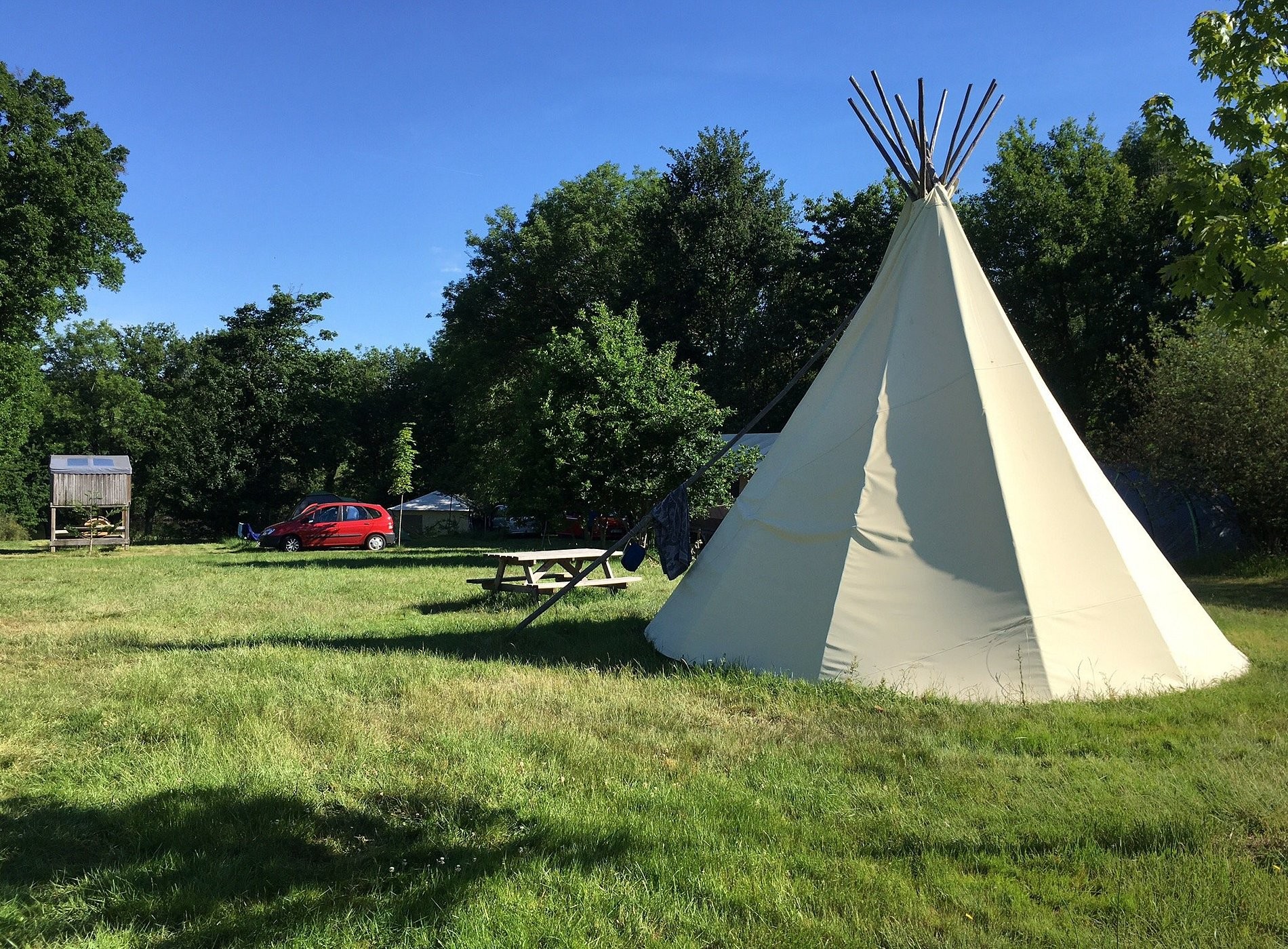 Natural Area Camping pond Puy, Camping à Saint-Mars-la-Réorthe
