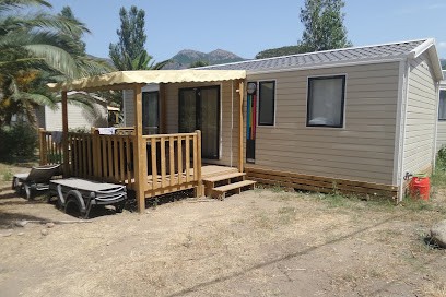 Camping U Sole Marinu Location Mobil Home, Camping à Patrimonio