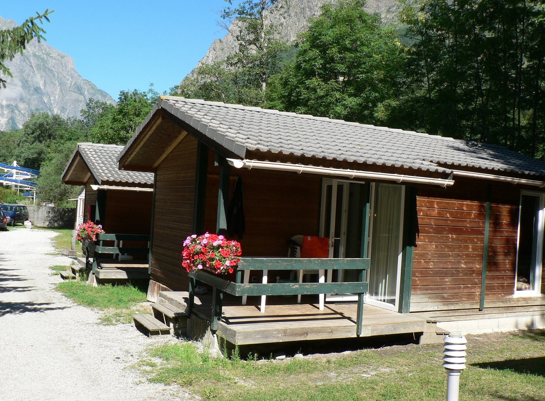 Camping Caravaneige Le Champ du Moulin, Camping au Bourg-d'Oisans