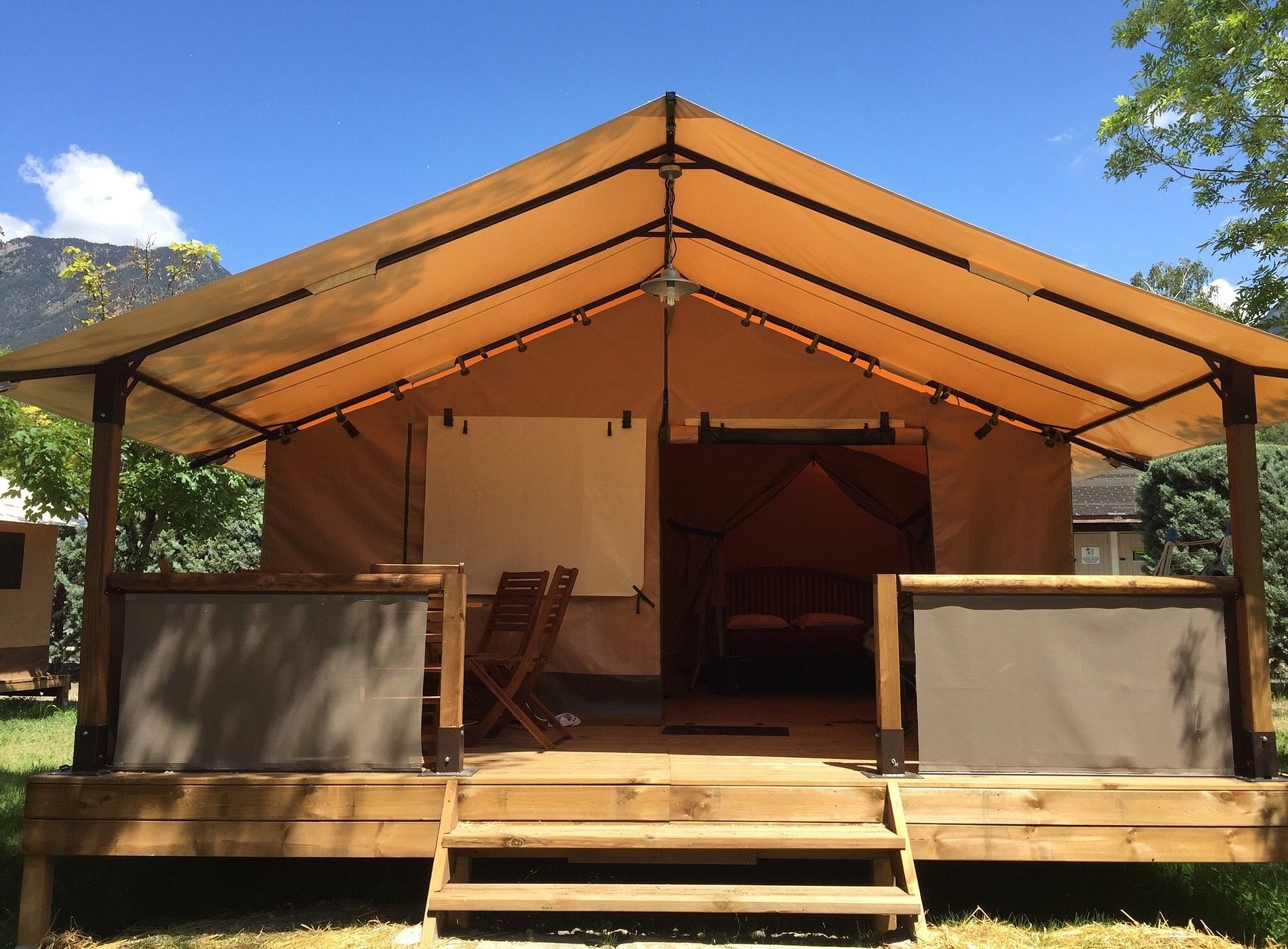 La Rochette, Camping à Guillestre