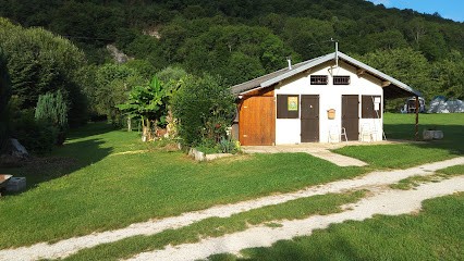 Camping La Colombière, Camping à La Biolle