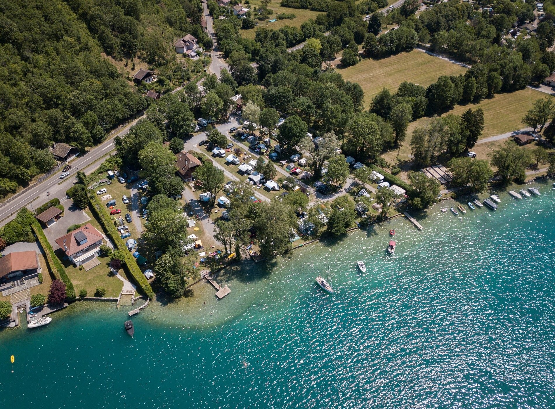 Camping du Lac, Camping à Alex