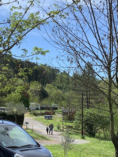 Vidal Laurent, Camping à Vinezac