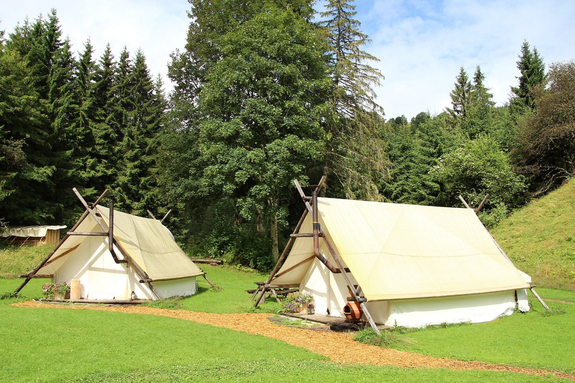 Altipik, Camping à Mont-Saxonnex