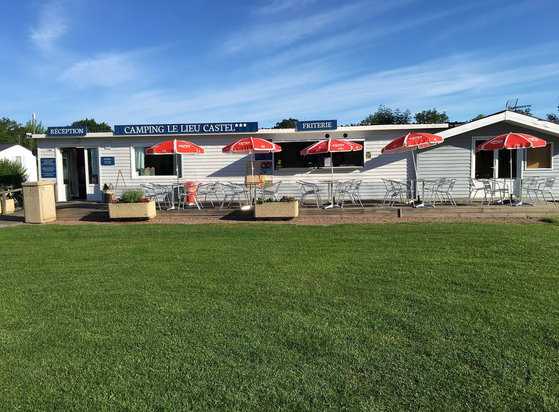 Camping Le Lieu Castel, Camping à Gonneville-sur-Mer