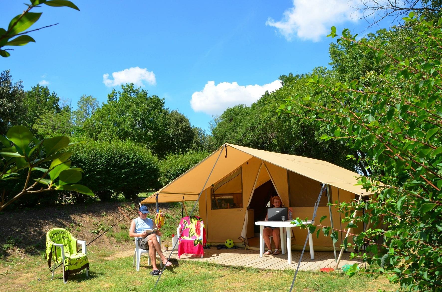 Camping 4 Seasons, Camping à Grane