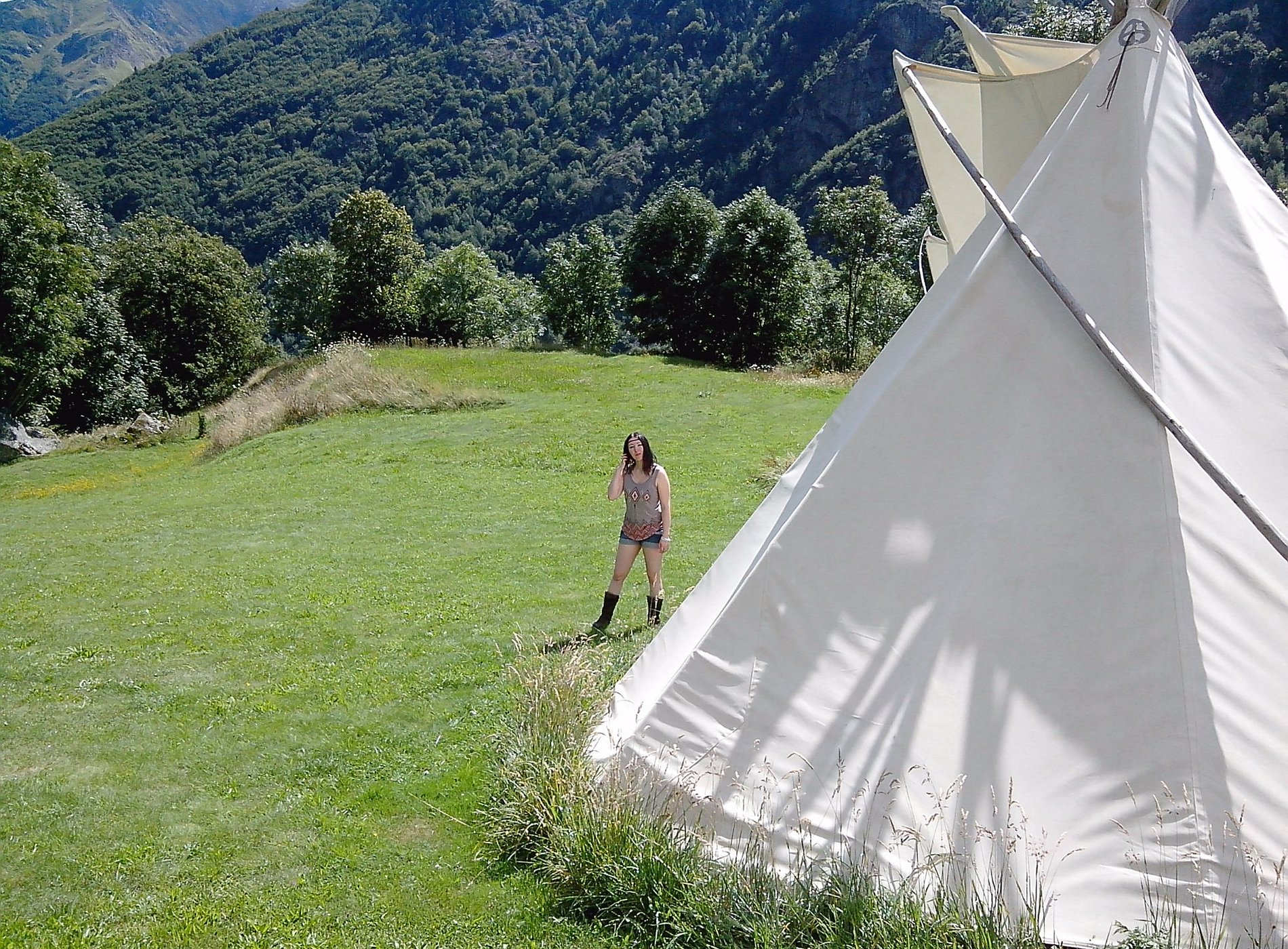 Tipis Indiens Camping à Gavarnie-Gèdre
