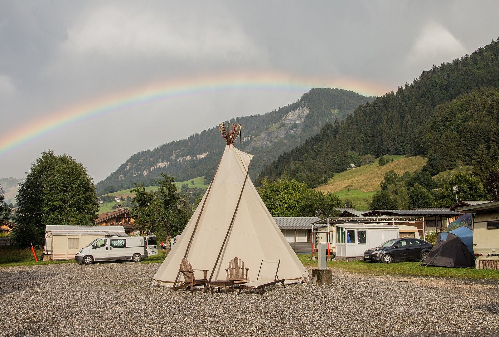 Camping Les Prés D'arly Camping à Praz-sur-Arly