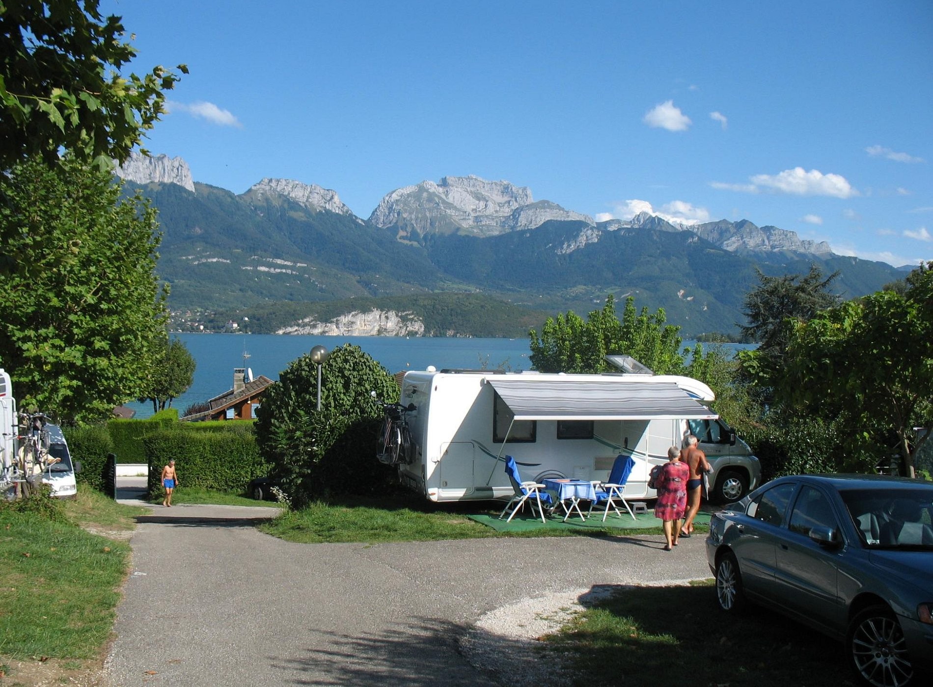 Camping Au Coeur Du Lac, Camping à Sevrier