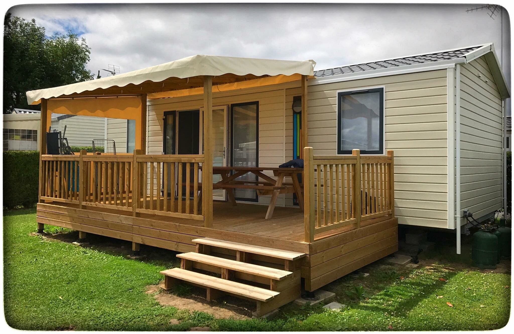 Camping Mirabel Les Prairies De La Mer - Calvados, Camping à Ouistreham